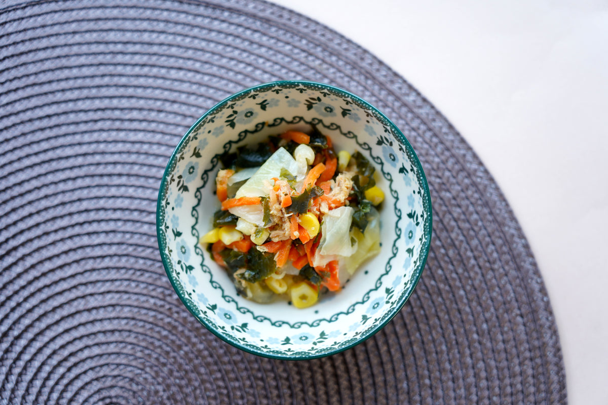 わかめと野菜のさっぱりツナ和え